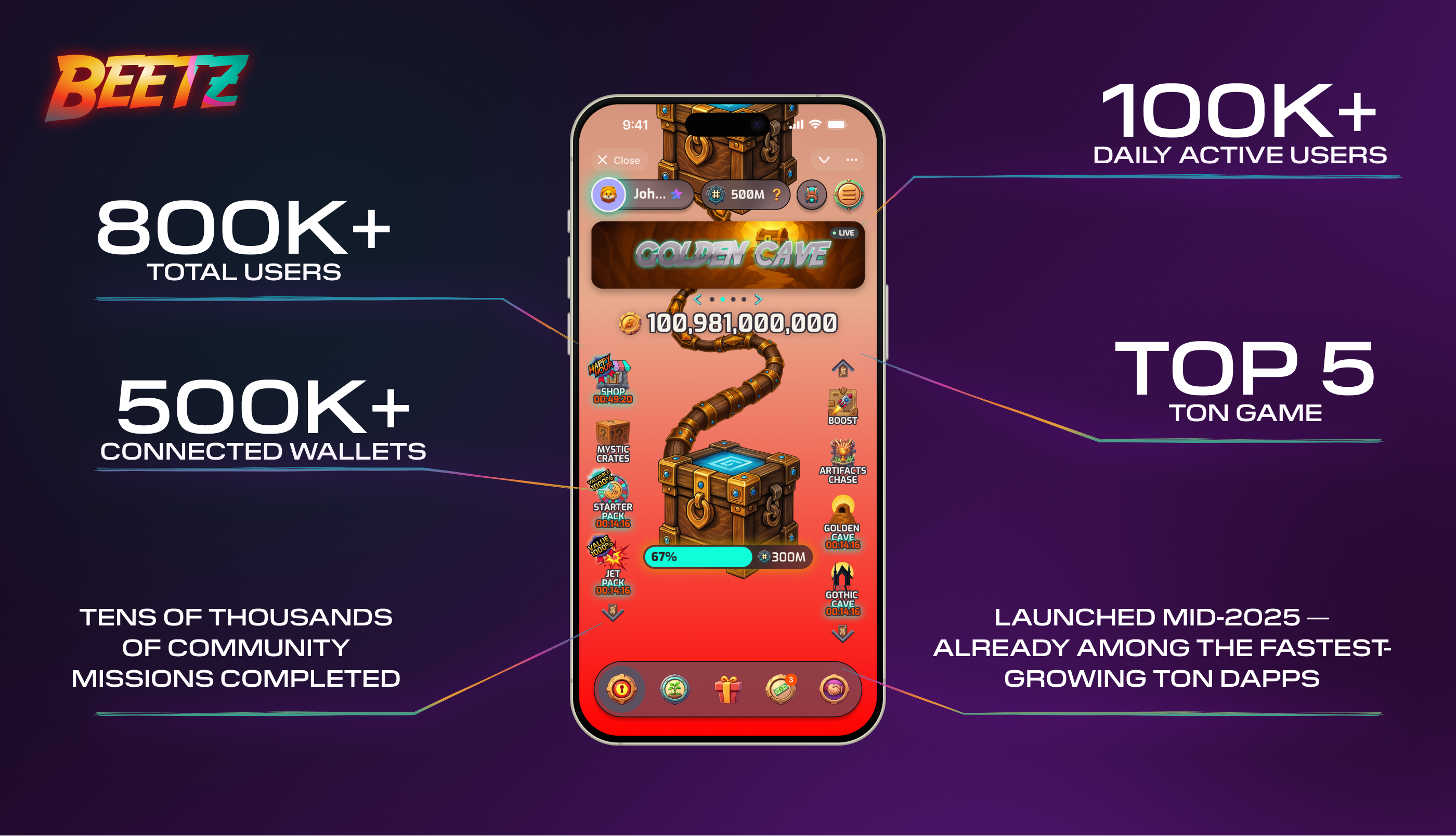 Visual example of design work - rainbow sculpture  